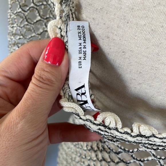 ZARA maxi brach dress cover up NWOT - Picture 13 of 13